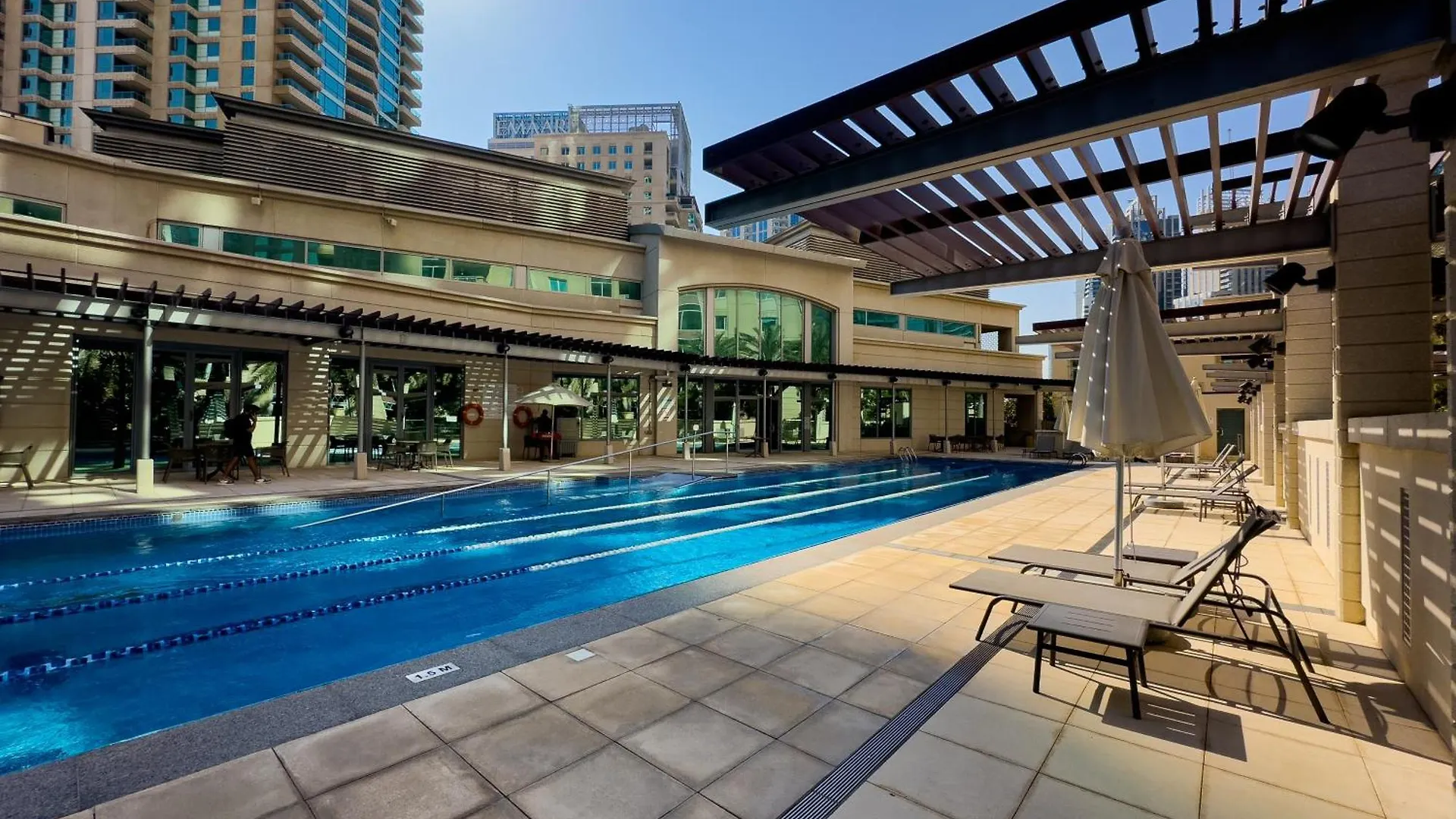 Apartmán Naseem - Elegant 2Br Retreat With Balcony In Dubai Marina